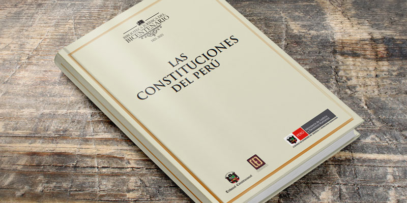Descarga en PDF el libro "Las constituciones del Perú"