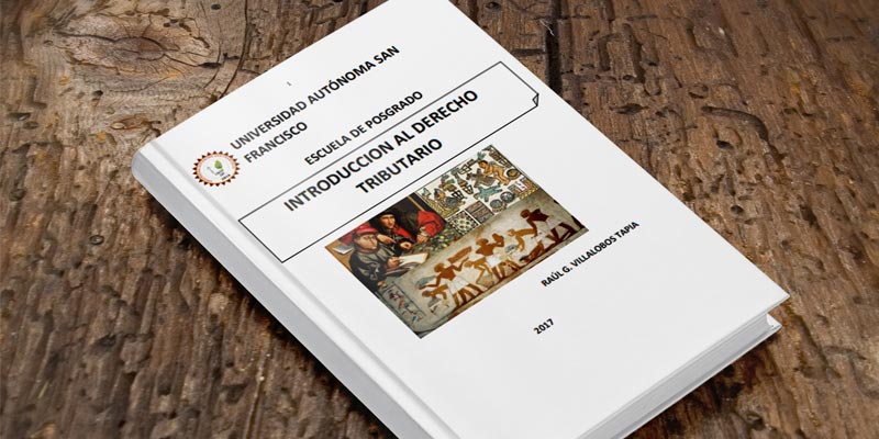 libro Introducción al Derecho Tributario