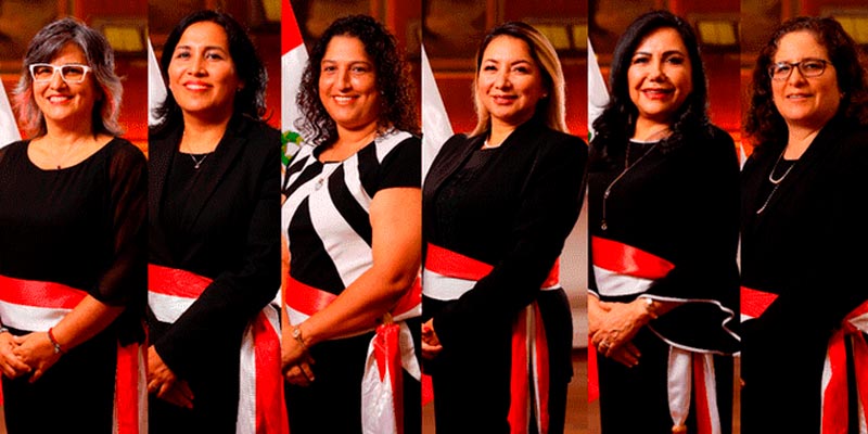 mujeres que integran el Gabinete Ministerial