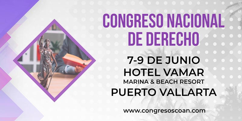 Congreso Nacional de Derecho en Puerto Vallarta