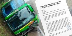 Demanda de Indemnización por Daños y Perjuicios - Accidente de tránsito