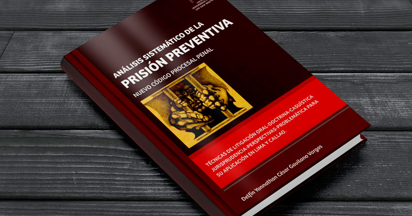 libro Análisis sistemático de la prisión preventiva